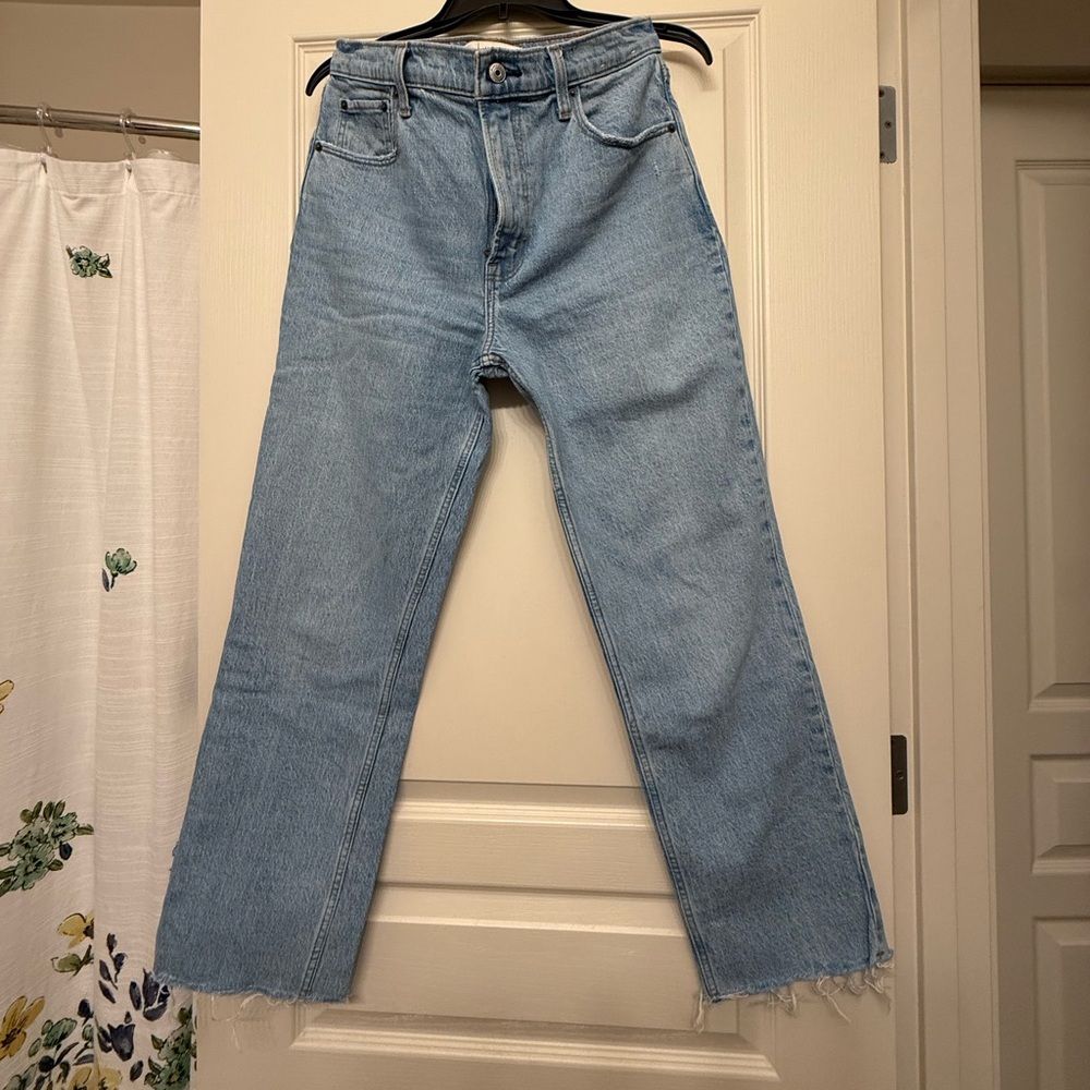 Abercrombie & Fitch 90s straight ultra high rise jean